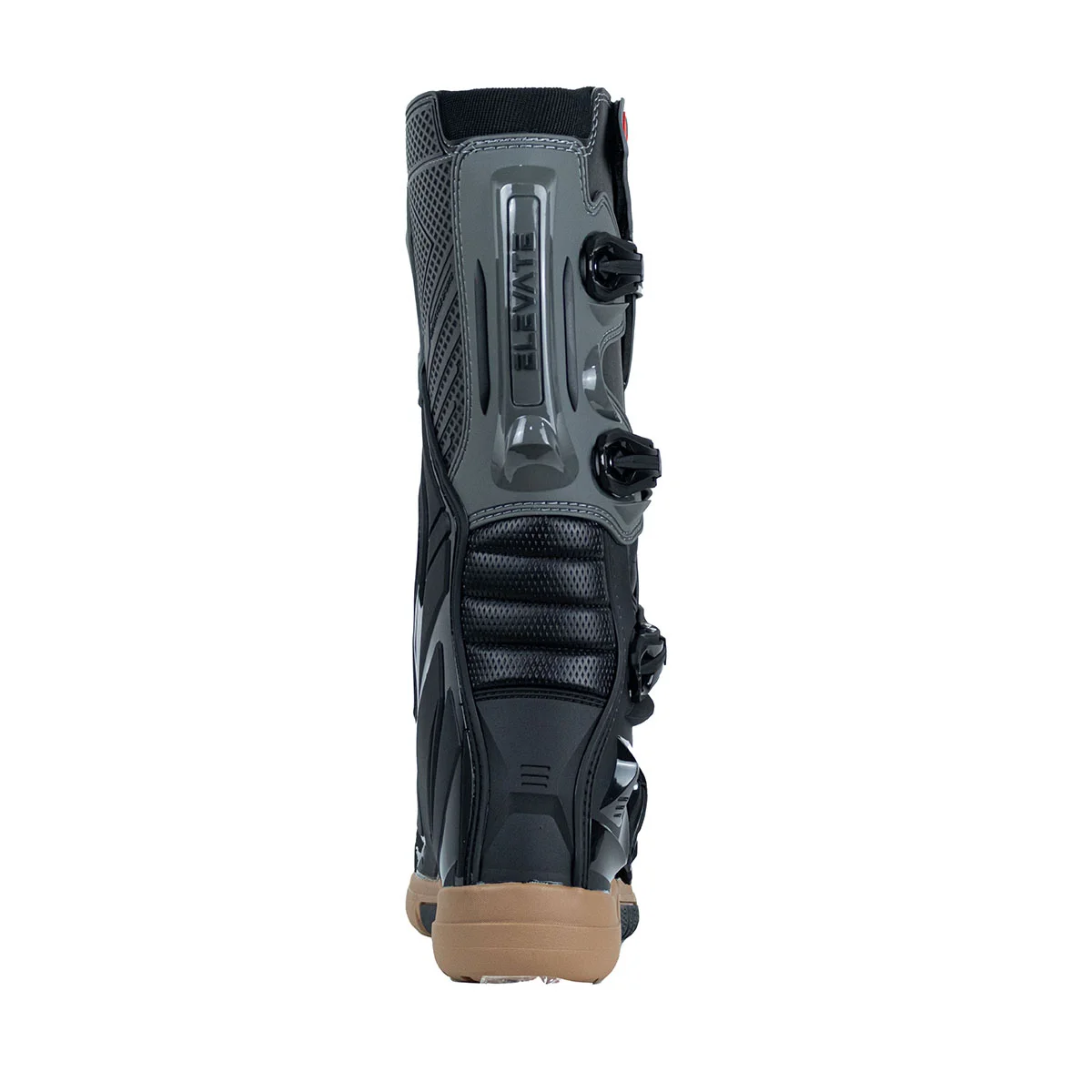 Bota ASW Elevate Enduro Preto/Cinza/Vermelho - Spinelli Motos Boutique